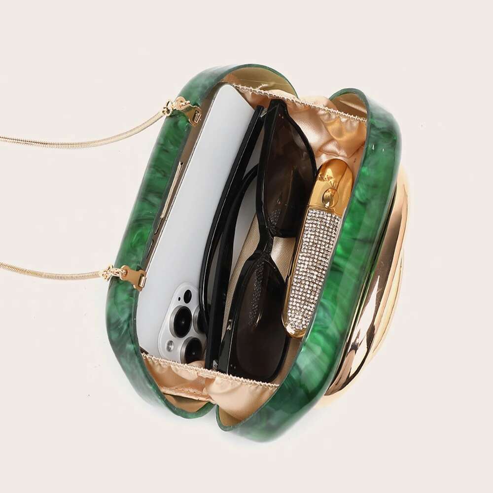 Fashion Women's Handbag Bride Metal Gold Women Evening Banquet Clutch Shoulder Wedding Purse Party Crossbody Bag