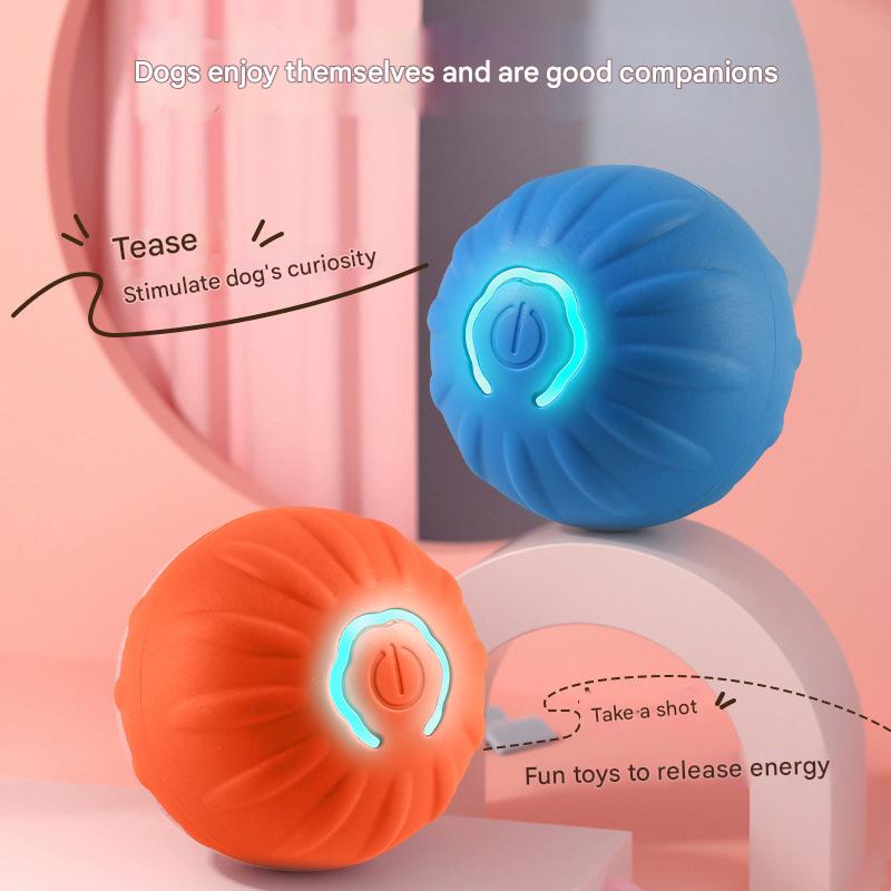 Gravity smart jumping ball electric charging cat and dog toy self-hi pet dog artifact ball electric smart pet ball