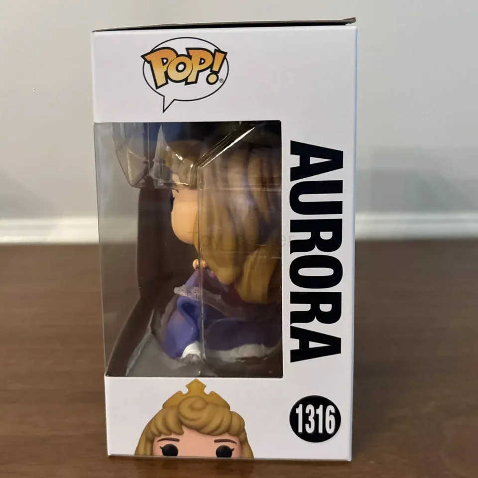 Disney Funko Pop Figure Sleeping Beauty Aurora 1316 Figurine Disneys 100th celebration Vinyl Figure Limited Edition Model Toy Gift H251127