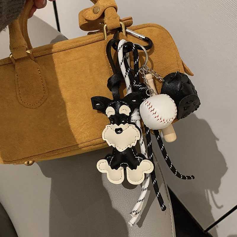 Cartoon Dog Keychains For Women Y2k Bag Pendant Couple Car Key Chains Jewelry Gift Decoration AccessoriesT251127