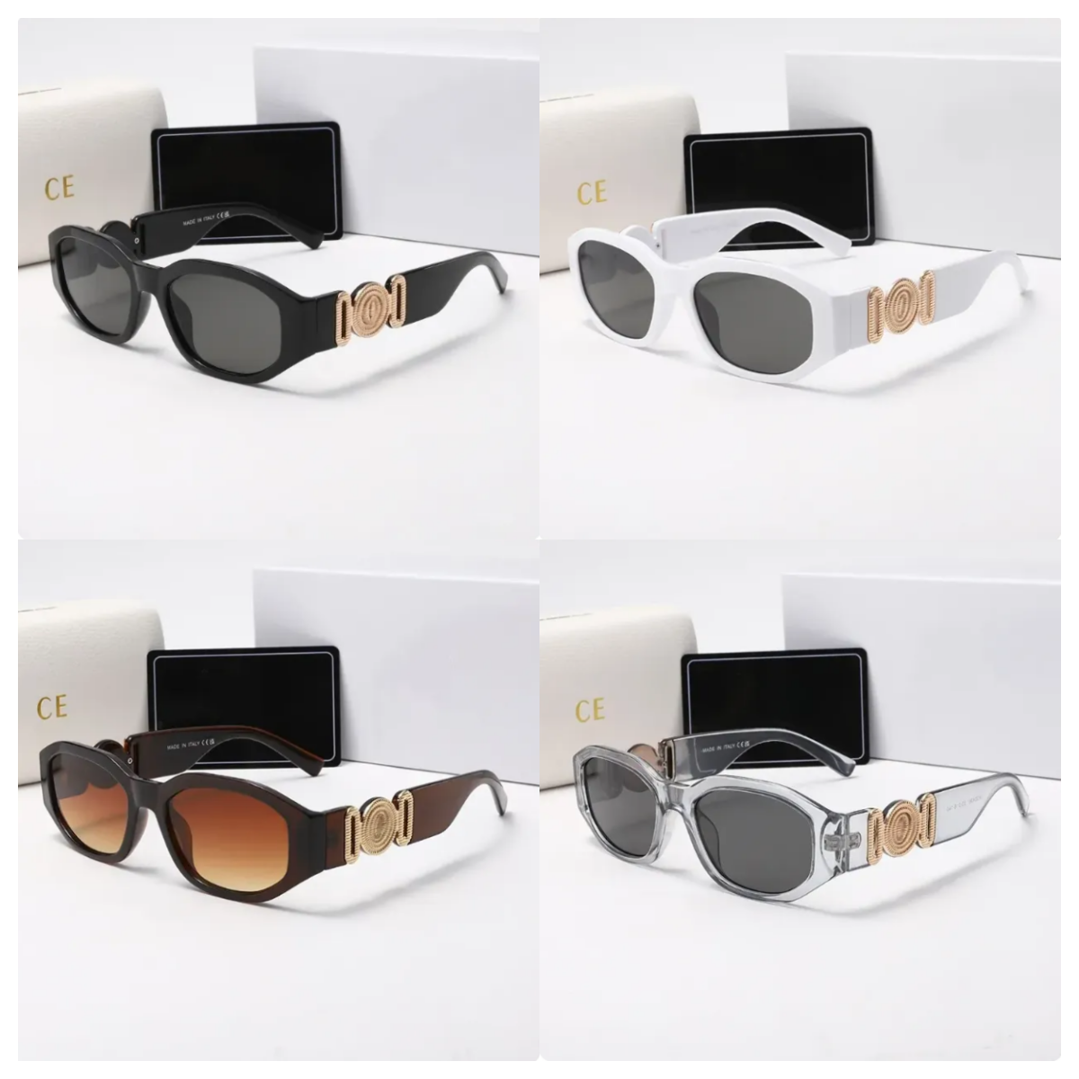 Designer Sunglasses For Women Men Beach Trendy Classic Letter Design Top Quality Luxury Monogram SunglassesOptional Polarized UV400 Protection Lenses A1