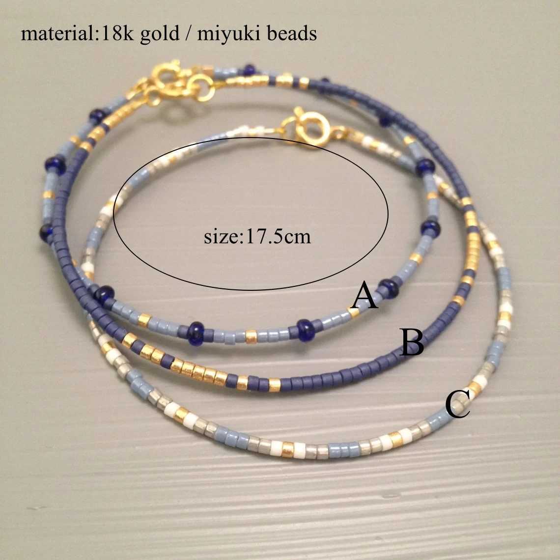 KKBEAD Miyuki for Women Jewelry Gift Dainty Simple Thin Beadss Sets Pulseras Mujer Femme C251105