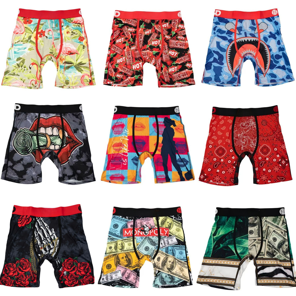 Psdmen Intimo6 Confezione Da Uomo Boxer Per Uomo Intimo Intimo Corto Da Uomo Pr…