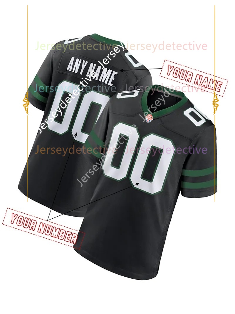 7 Justin Fields Football jersey Gardner Rodgers Allen Davis Hall Nwangwu Adams Charles Corley 5 Garrett Wilson 12 Joe Namath Custom Embroidered Letter Number Design