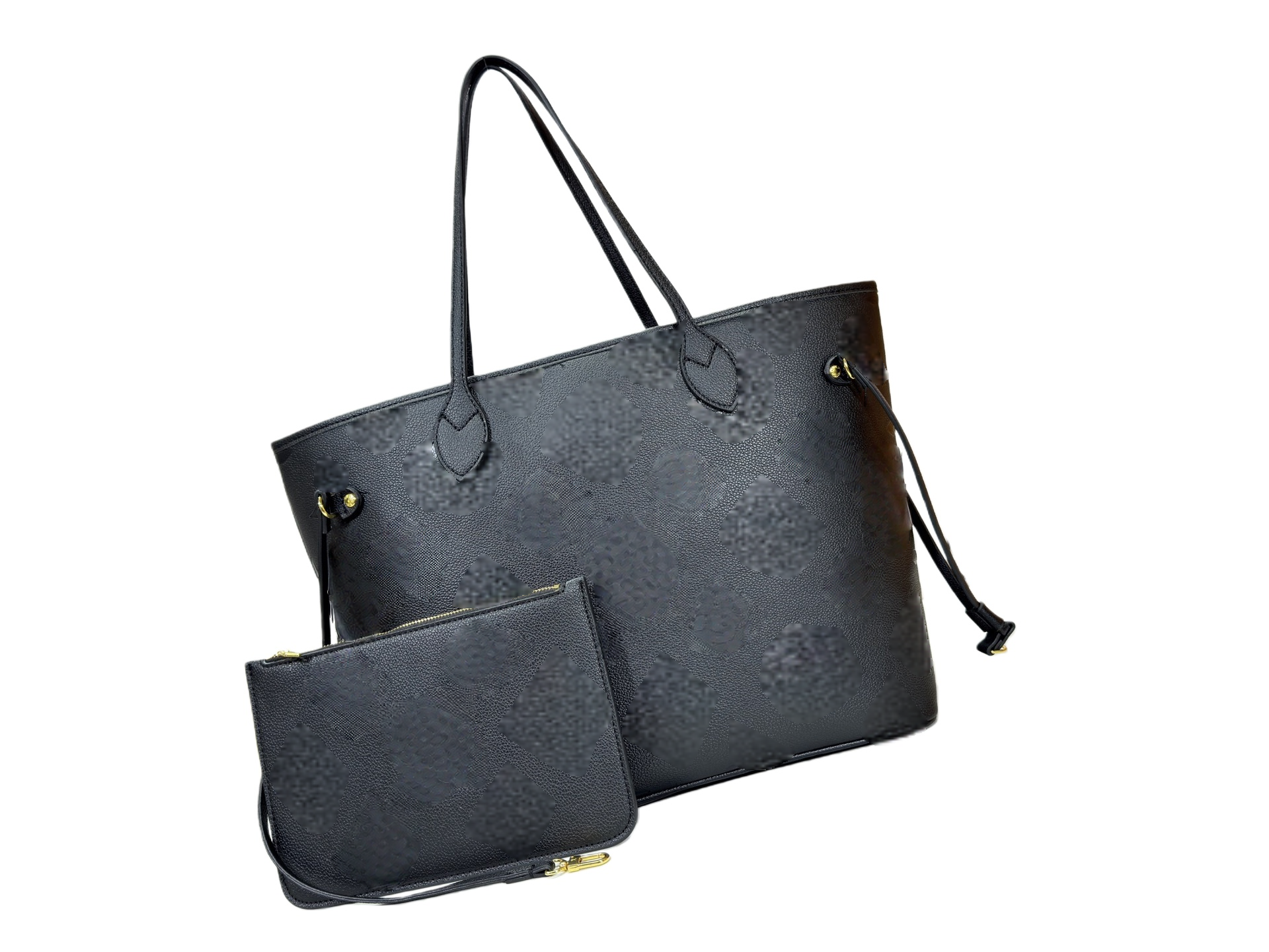 Elegant Compact Leather Handbag with Internal Organizer Pockets