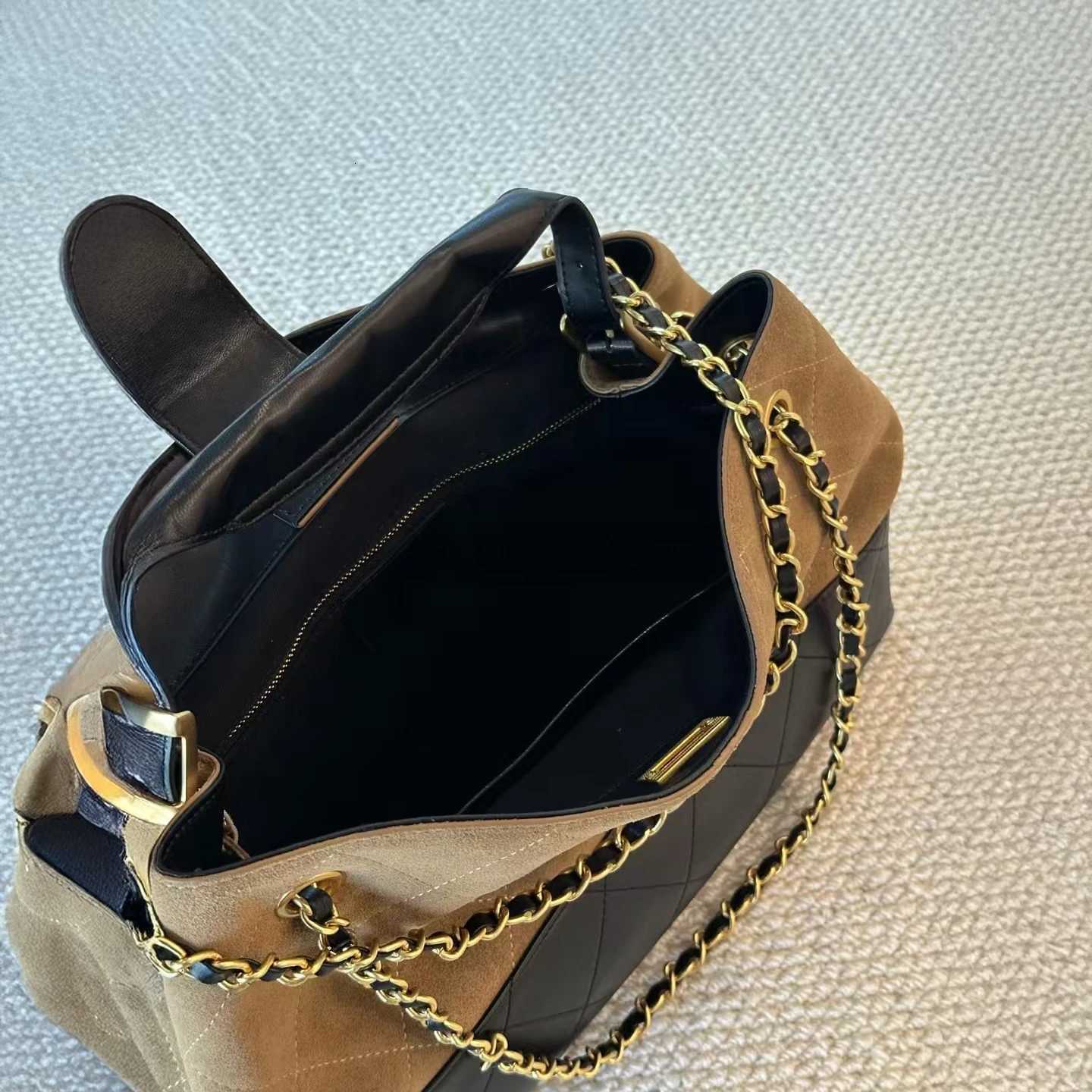 Mendy Suede Genuine Leather Luxury Designer Tote Bag Handbag Women High End Bag Shoulder Large Womens Bag Chain Underarm 2025 K251127