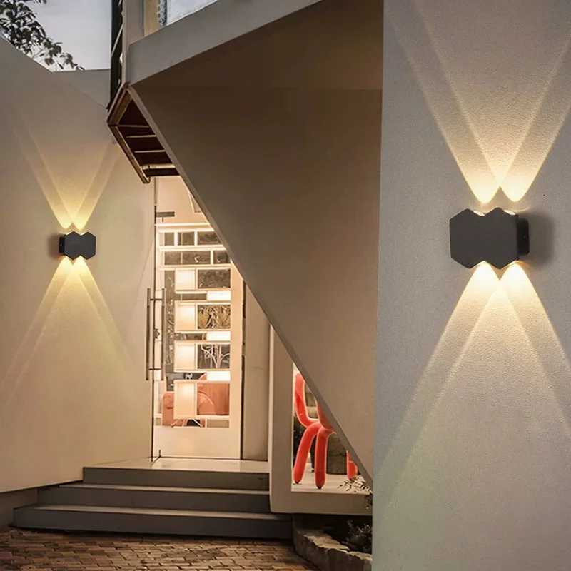 Aluminum Led Outdoor Wall Light Waterproof IP66 Led Outdoor Lighting Porch Lights Balcony Garden Lights Outdoor Wall LampM251127