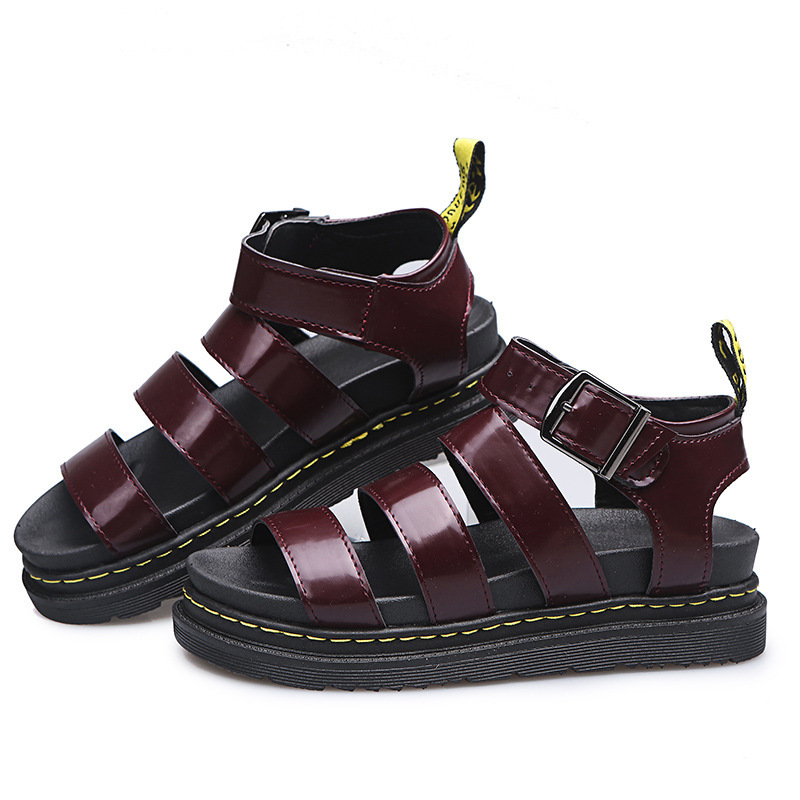 Designer Shoes 2025 Cross Border Summer Women's Sandals Martin Sandals Thick Bottom Open Finger Fashion Shoes Fashion Beach Shoes Large Casual Sa