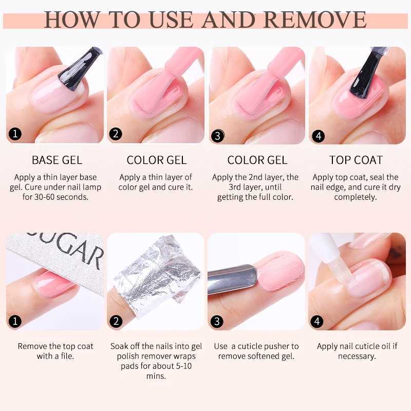 UR SUGAR 80 Colors 15ml Red Colors Series Gel Nail Polish Semi Permanent UV Gel Design Nail Art Manicure Varnish SuppliesT251127