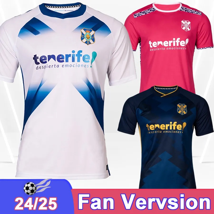24 25 cd tenerife sipcic mens soccer jerseys mellot alvaro j g romero enric gallego home away 3rd football shirt short sleeve adult uniforms 666
