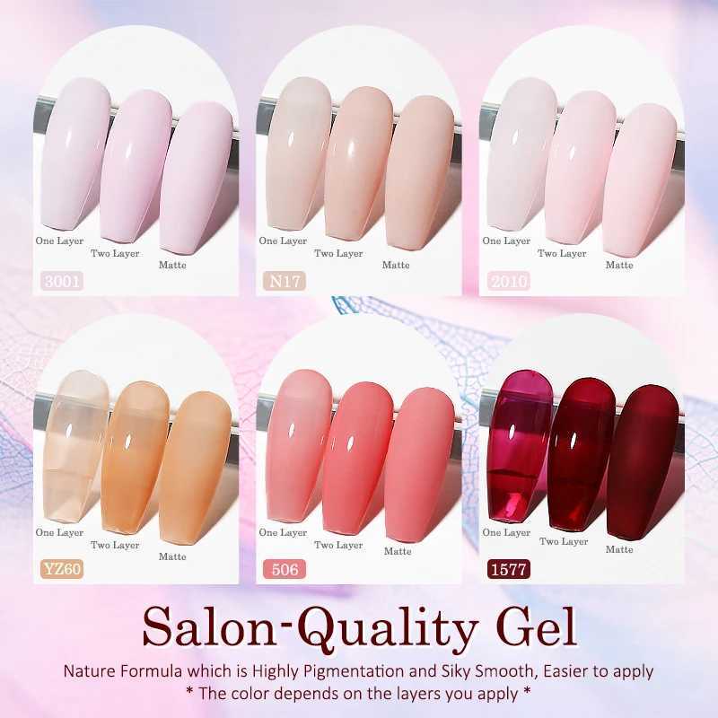 Clou Beaute 15ml Gel Nail Polish HEMA/TPO Free Vernis Semi Permanent UV LED Gel Nail Art No-Wipe Top Coat Manicure Gel PolishT251127