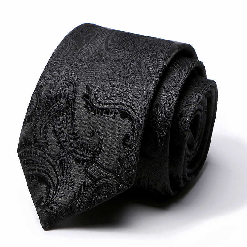 Barry.Wang Red Black Mens Tie Set Jacquard Striped Necktie Handkerchief Cufflinks for Male Weeding Busin Party Luxury GiftX241109