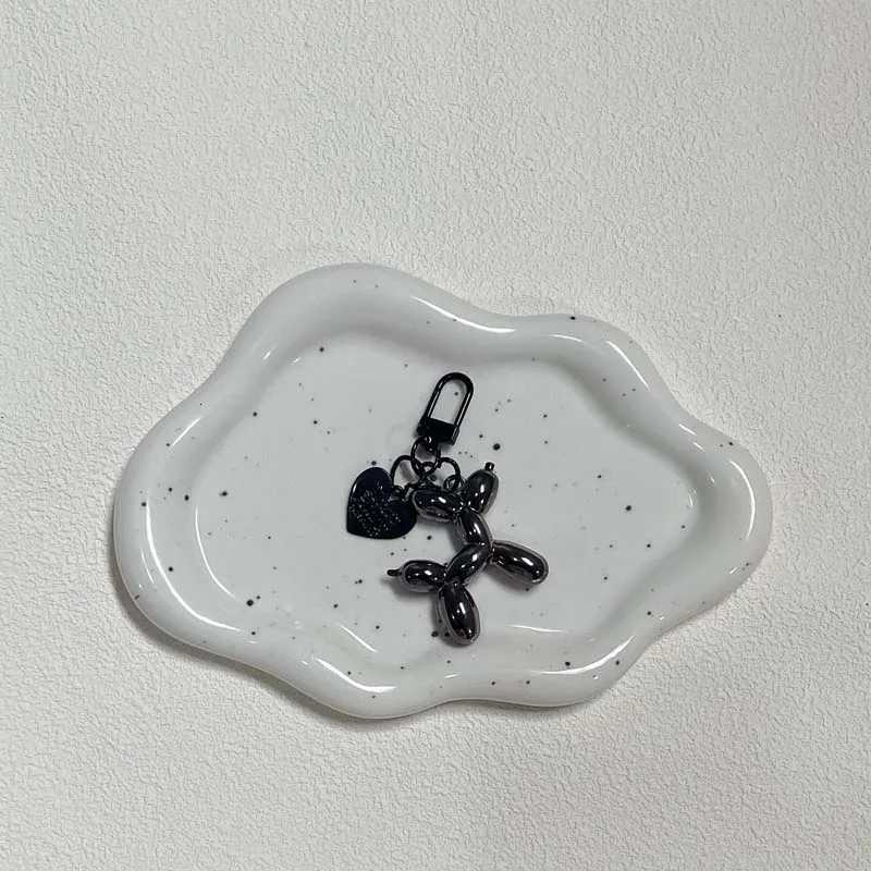 Balloon Dog Keychain Models for Girls Sweet Ins Style Balloon Dog Phone Chain Key Buckle Accessories Bag Pendant Toys NewT251127