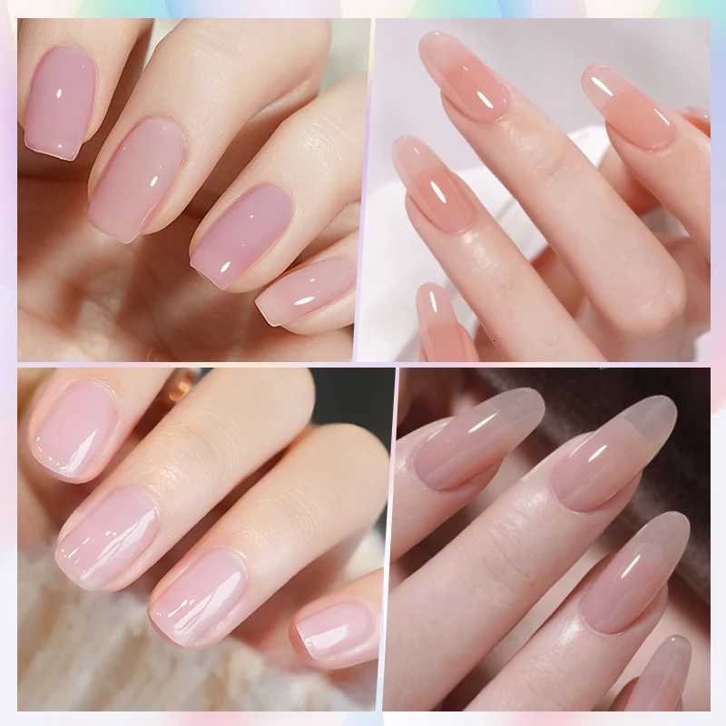 BORN PRETTY 83 Colors 10ml Jelly Nude Gel Nail Polish Autumn Amber Semi Transparent Manicure Soak off UV LED Nails Gel VarnishT251127