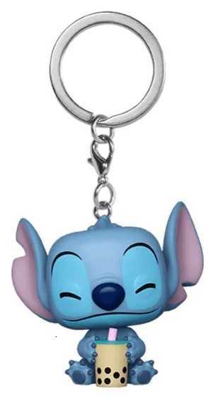 Disney Stitch Scrump Angel Vinyl Keychain Action Figures Collection Model Toys H251127