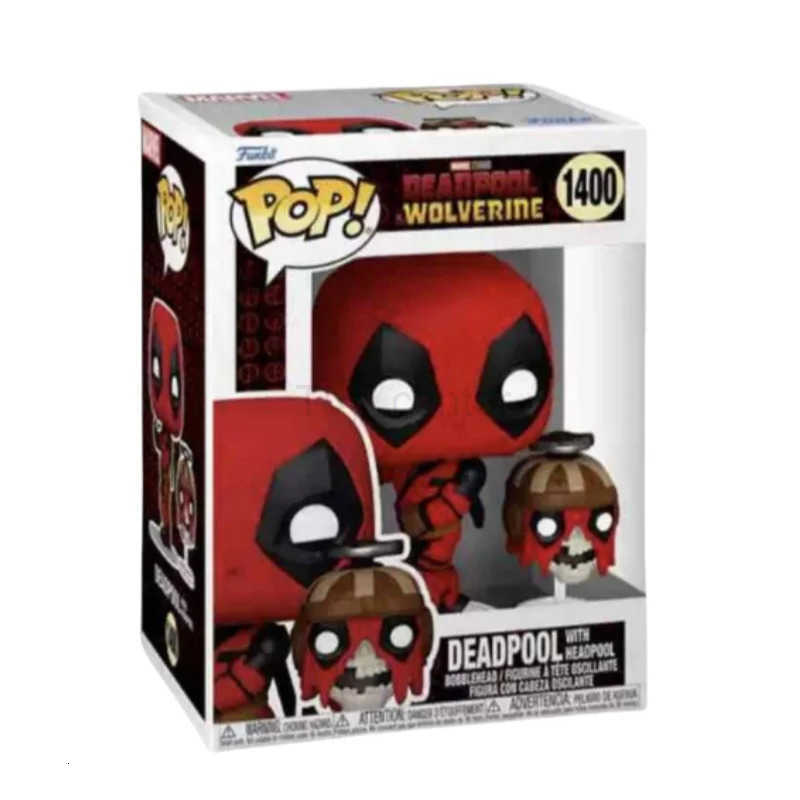 Disney Funko Pop Deadpool 1400 1402 Vinyl Q Version Figure Model Ornament Decor Global Limited Edition Collectibles Toy Kid Gifts H251127