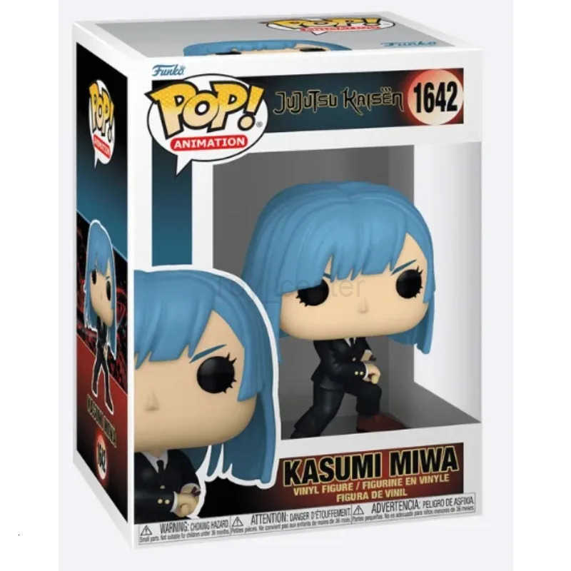 Disney Funko Pop Original Demon Slayer Anime Figure Miwa Kasumi Nishimiya Momo Action Figure Toys for Boys Girls Kids Gift Model H251127