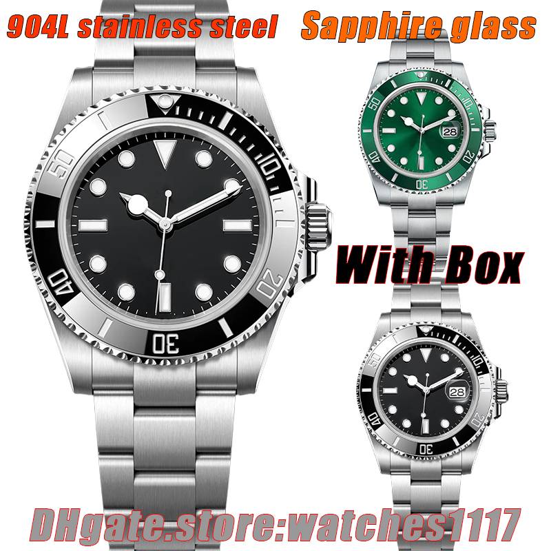Luxury Mens watch Automatic Mechanical watch SUB Designer watch High Quality Watch 41MM Sapphire glass Luminous waterproof Stainless steel Fashion Business watch