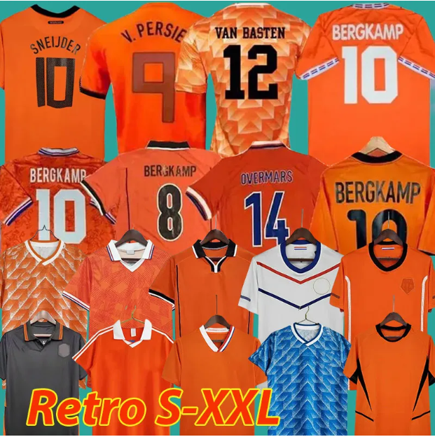 1988 Retro Soccer Jerseys Van Basten 1997 1998 1994 BERGKAMP 96 97 98 Gullit Rijkaard DAVIDS football shirt kids kit Seedorf Kluivert CRUYFF Sneijder