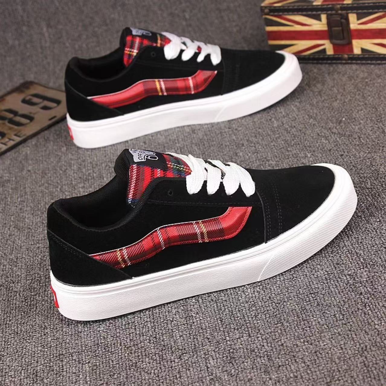 Free Shipping Skateboarding Shoes, Women'S Instagram Trend 2025 Spring And Autumn New Items Versatile Sports And Leisure Shoes For Couples Canvas
