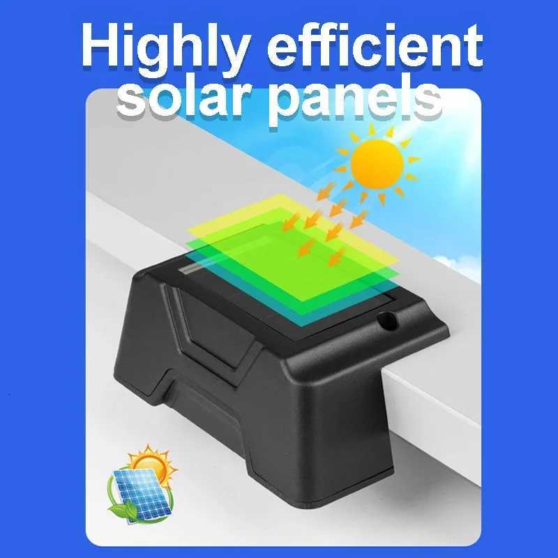 4/12/16 Pcs LED Solar Lights Outdoor IP65 Waterproof Decorative Lamp Wall Stairs Atmosphere Light for Fence Garden DecorM251127