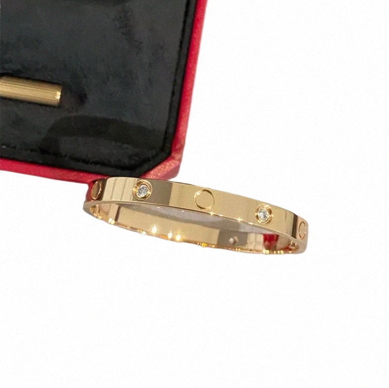 designer Bracelet Luxury Bracelets Jewelry Charm Bangle Sier Gold Rose Stainless Steel Jewellery Diamond Braclet Love Braceletes Free shipping 33J6#