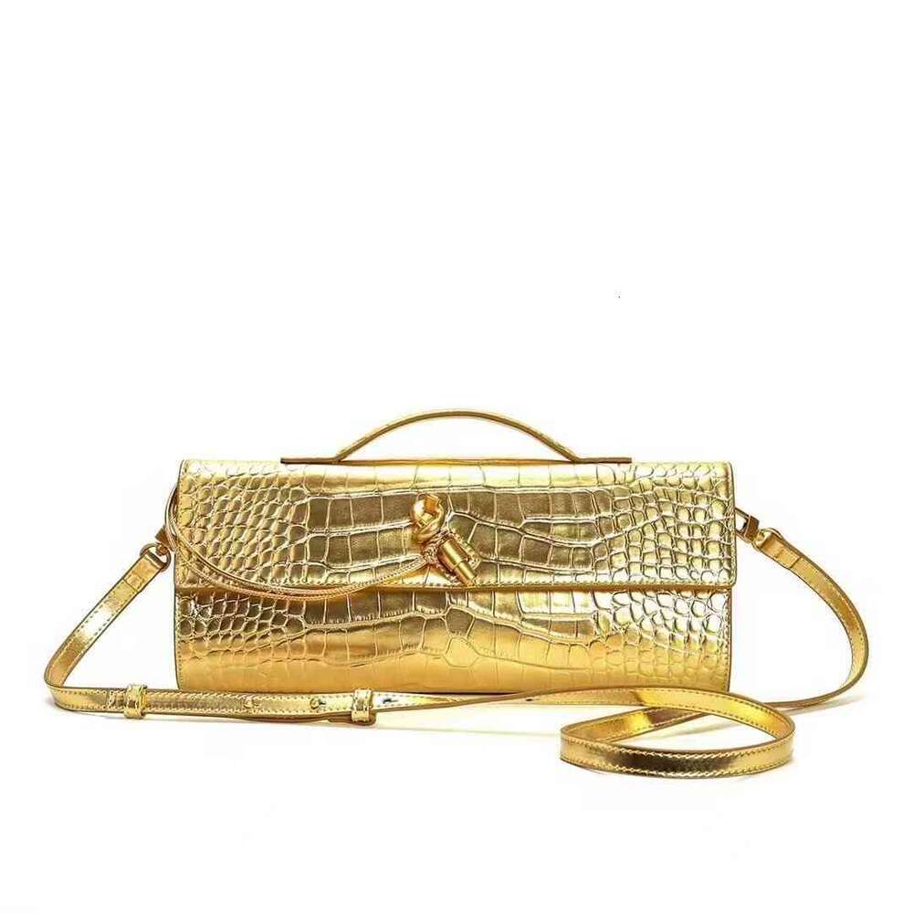 Women's handbag, underarm bag, high-end shoulder messenger bag.