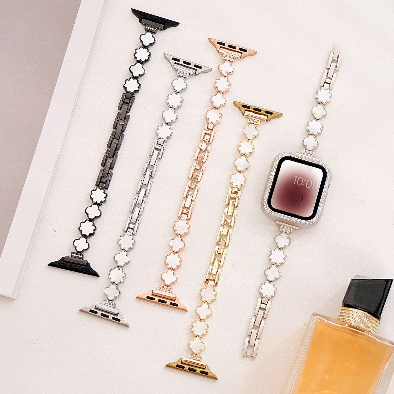 Nice Bracelet Link Strap Apple Watch Band For Women 38mm 40mm 41mm 42mm 44mm 45mm 46mm 49mm