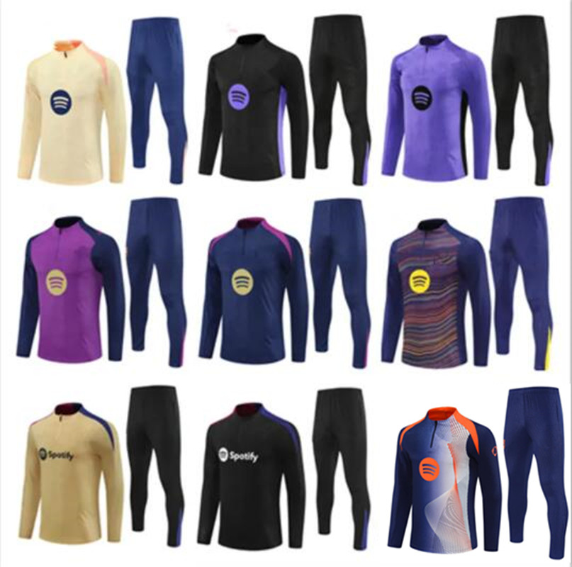 2025 2026 LAMINE YAMAL LEWANDOWSKI soccer tracksuit training suit Men and kids sets 24 25 26 Barcelone football tracksuit kits Survetement chandal futbol tuta