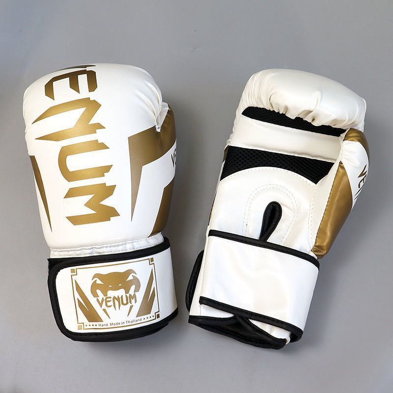 6/8/10/12 Oz Kids Adult Boxing Gloves PU Breathable Professional Sanda Muay Thai Fighting Gloves Taekwondo Punching Gloves 250118