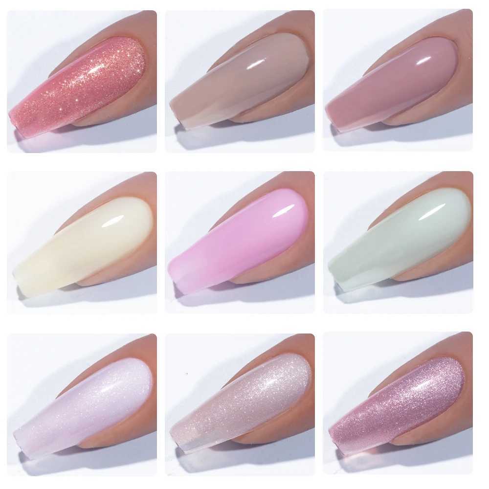 KODIES GEL NEW Self Leveling Gel Nail Polish 15ml Semi Permanent UV Spring Nude Color C Arc French Gel Manicure Salon QualityT251127