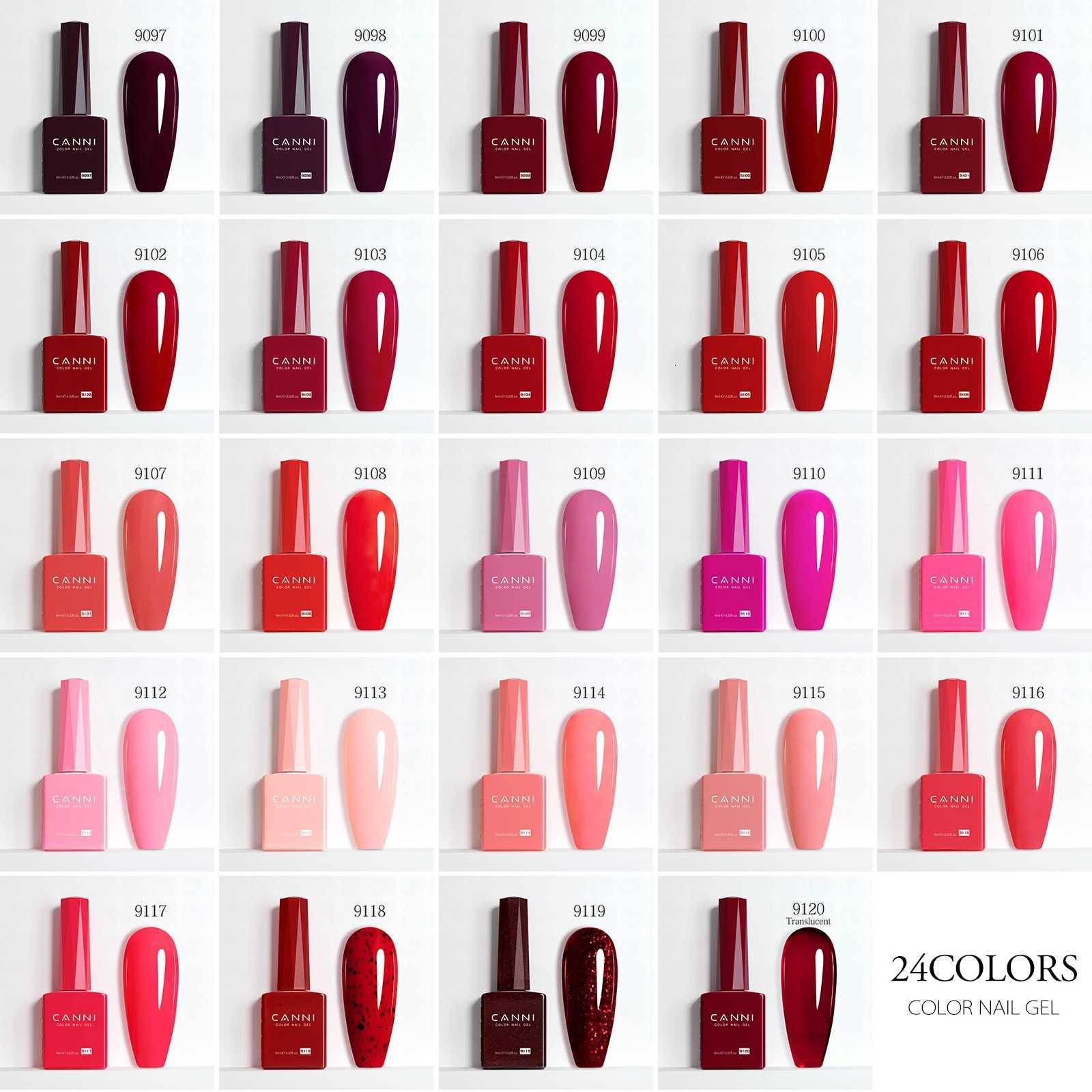 CANNI 9ml Nail Gel Polish Green Color Cat Eye Magnetic Nails Soak Off UV LED Semi Permanent HEMA/TPO FREE Vegan Halal Gel NailsT251127