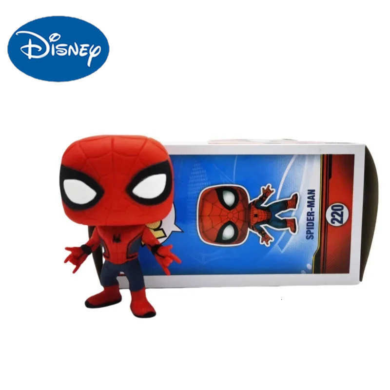 Disney High Quality Homecoming The Avenger Parker Spider 220 Black Gold Suit popstyle action figure Toys for kids Xmas gift H251127