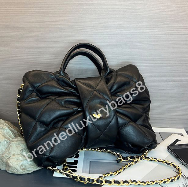 Designer Bag TOP bag Bow Bag 25K hobo crossbody bag Tote Bag for Women Genuine Leather Diamond Lattice Handbag Personality Large Capacity chain Underarm shoulder bag