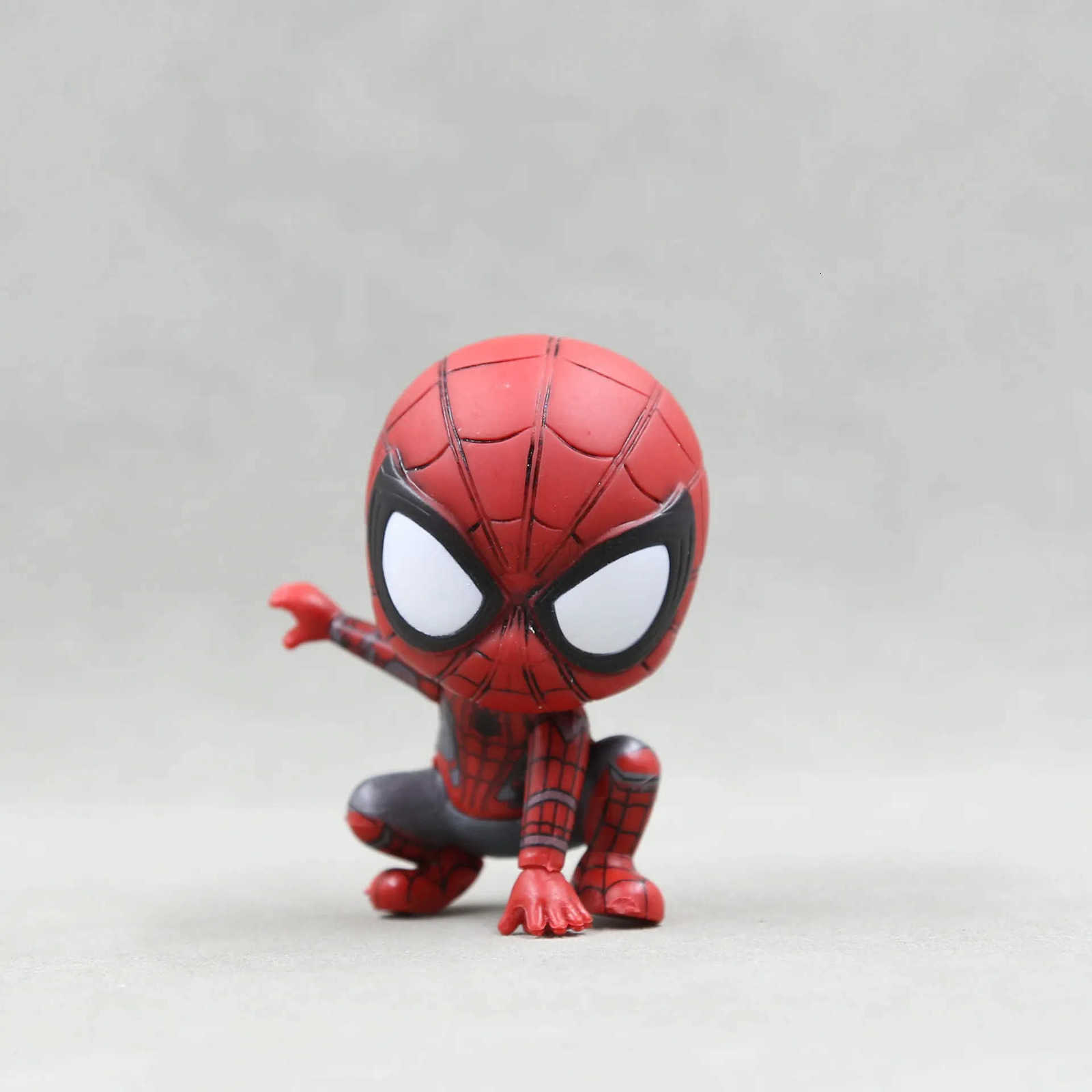 Disney Marvel Avengers Spider Man Cute Action Figure Posture Anime Decoration Collection Figurine Toy Model Ornaments Children Gift H251127