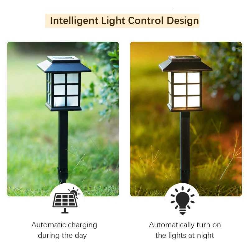 8 Pack Solar Pathway Garden Lights Outdoor Waterproof Landscape for Yard Patio Walkway Driveway Decor Solar Lawn Lamp LightingM251127