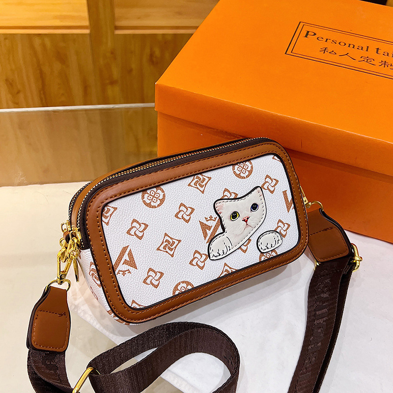 Designer Bag Luxury Bag Hot Free Shipping Designer Shoulder Bags Shoulder Bag Fashionable Versatile Crossbody For Woman Brown Vintage Flap Packet