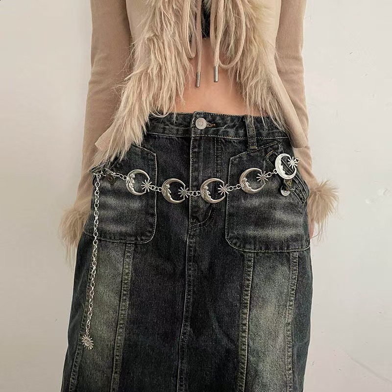 Golden butterfly waist chain versatile simple and niche design belt style exquisite personality elegant and versatile accessories 250225