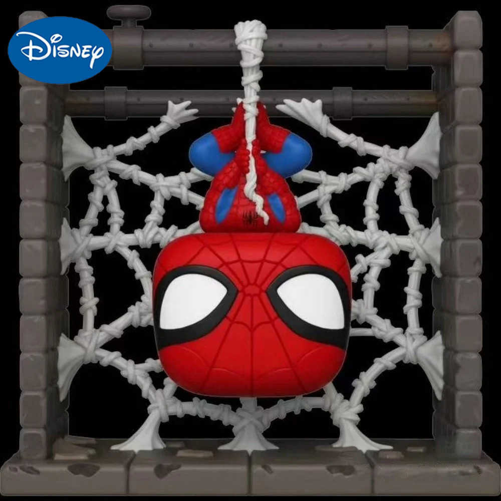 Disney Original Marvel Series Spider-Man Action Figure Funko Pop Batman Doctor Strange Limited Edition Statue Desktop Decoration Model H251127