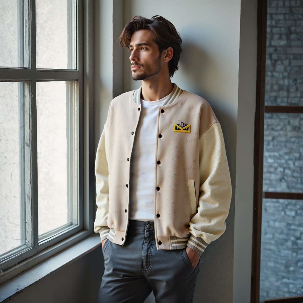 Designer men's and women's jackets with decorative prints all-lettered patchwork check pure cotton jackets comfortable and casual classic an