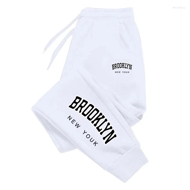 Men's Pants Mens Sweatpants Printing Casual Outdoor Gym Sports Jogging Versatile Street Fashion Man Trousers Fitness Sportswear Z260315