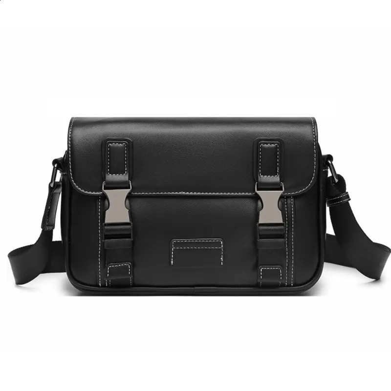Leather er Mens Messenger Bag Casual Mens Cross Body Bag Mens Strap Bag 250420