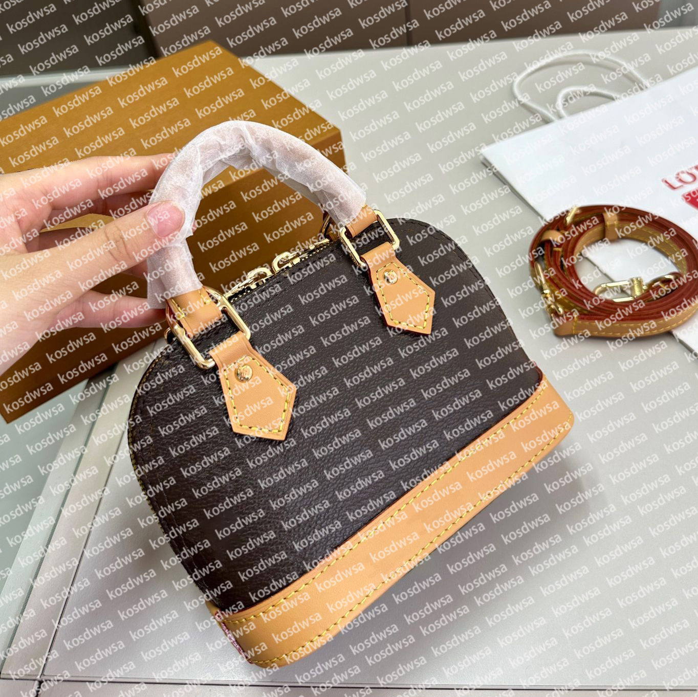 Designer bag Allmas BB Women Shell bag Evening Bags Lady Fashion Casual Luxury Messenger Bag Leather Handbag Shoulder Bag Crossbody Purse Tote