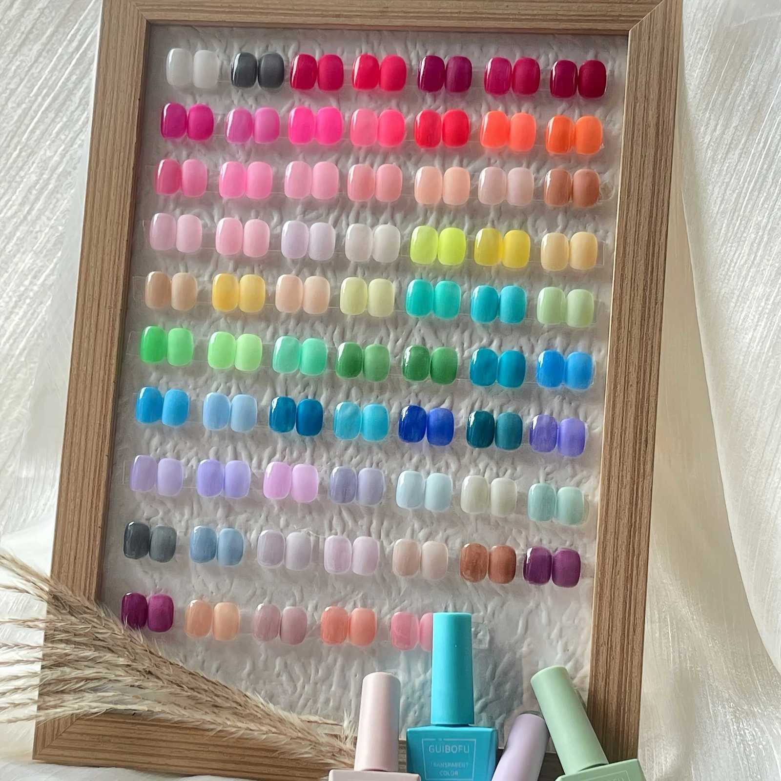 1pc 15ml Milky Jelly Nude Gel Nail Polish Transparent Colors Sheer White Pink Gel Nail Kit For Salon 68 ColorT251127