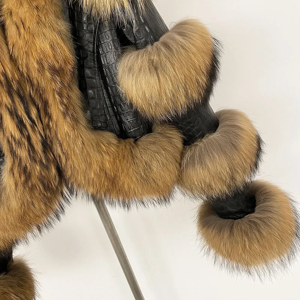 2024 Winter Jacket Women Genuine Leather Autumn Fashion Real Fur Sheepskin For 251110