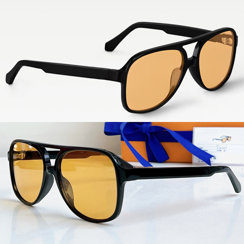 Designer Sunglasses For Men Women Acetate Black Frame Pilot Eyewear Z2867 Luxury Sunglasses Outdoor Goggles UV400 Glasses With Box