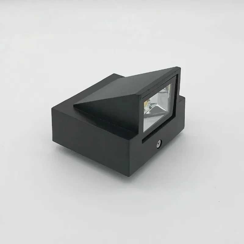 Outdoor Waterproof LED Wall Lamp Double Head Lighting Square Aluminum Simple Design for Balcony Terrace Door AisleM251127