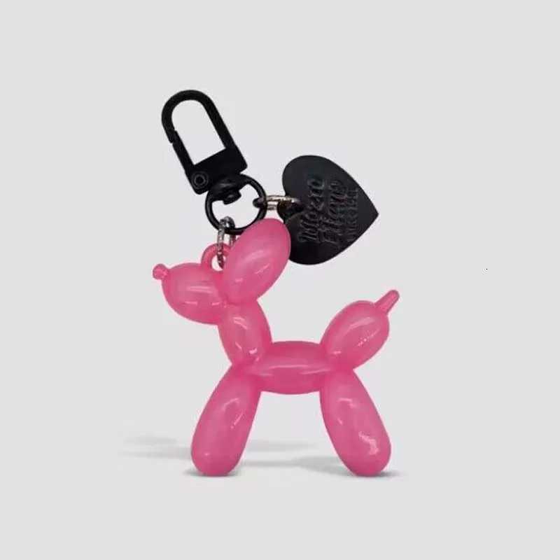 Balloon Dog Keychain Models for Girls Sweet Ins Style Balloon Dog Phone Chain Key Buckle Accessories Bag Pendant Toys NewT251127