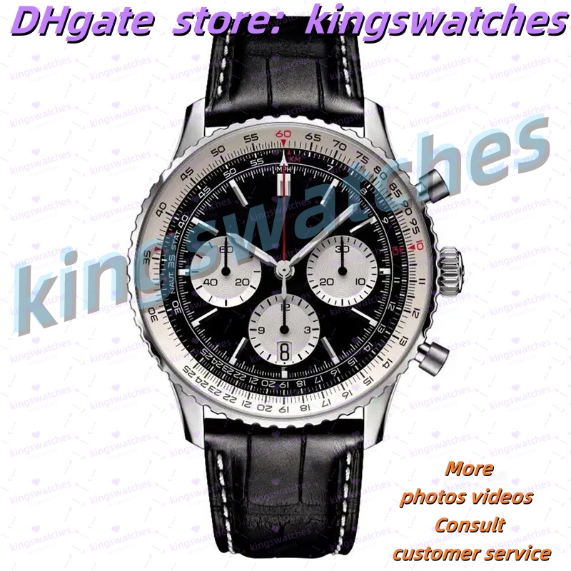 u1 top AAA Grade Top-Quality Designer Chronograph Watch with Quartz Movement & Dual Straps