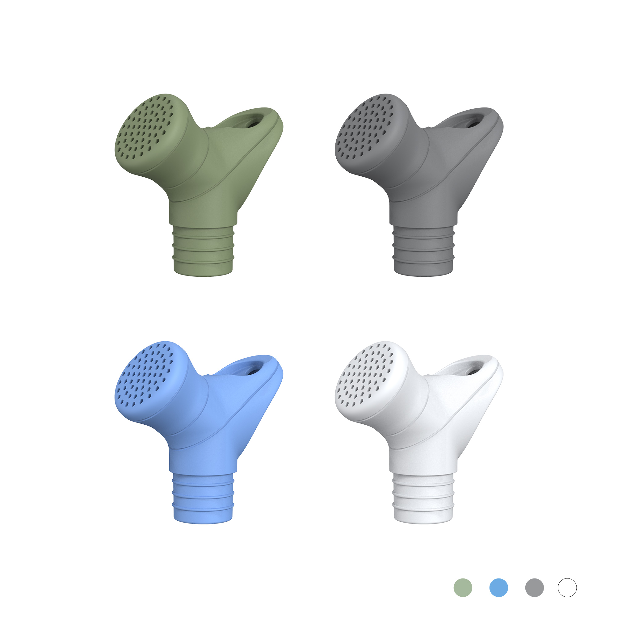 Dog Travel Shower Portable Pet Shower for Adventure Dog Cleaning Dishwasher Safe Silicone Shower Sprayer WLL2570